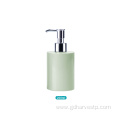 Cylinder Green 200ml 250ml Lotion Bottle With Pump